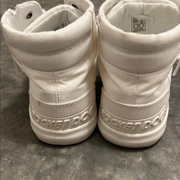 Rocket Dog White High-Top Sneakers - Picture 4 of 4